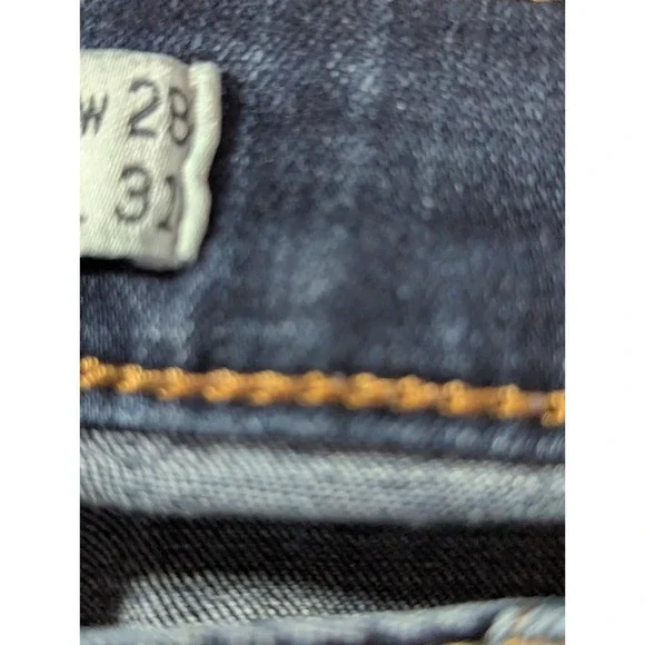 Abercrombie & Fitch Skinny Jeans W28 L31 Dark Wash Stretch Denim - Picture 4 of 8